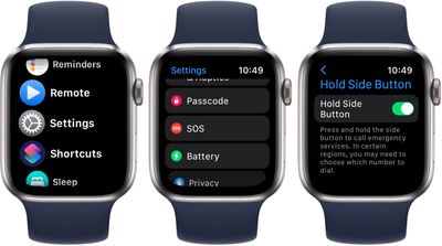 apple watch emergency sos