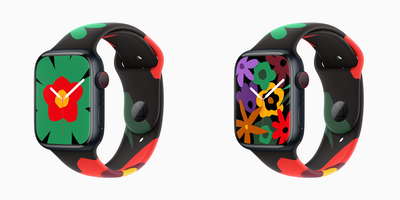 2024 Apple Watch Black Unity Watch Face Combo